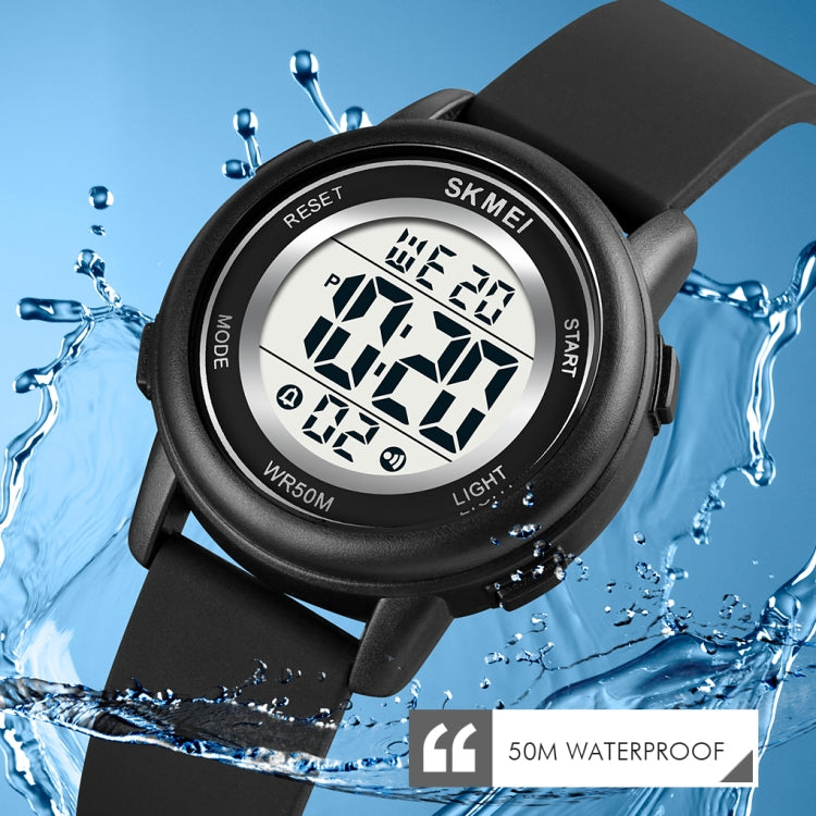 skmei-1721-triplicate-round-dial-led-digital-display-luminous-silicone-strap-electronic-watchorange