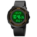 skmei-1736-triplicate-round-dial-timing-led-digital-display-luminous-electronic-watchgold-and-black