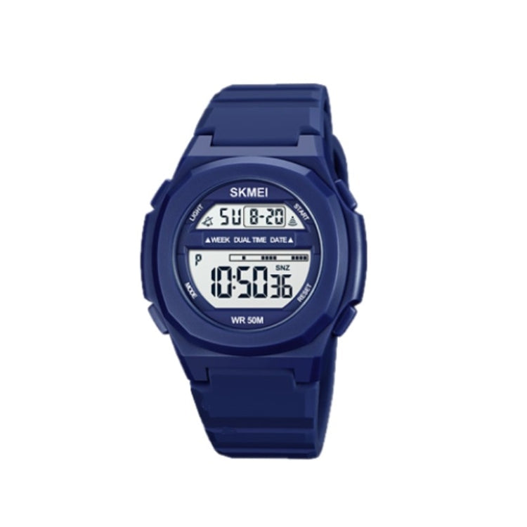 skmei-1821-stainless-steel-buckle-silicone-strap-electronic-watchroyal-blue