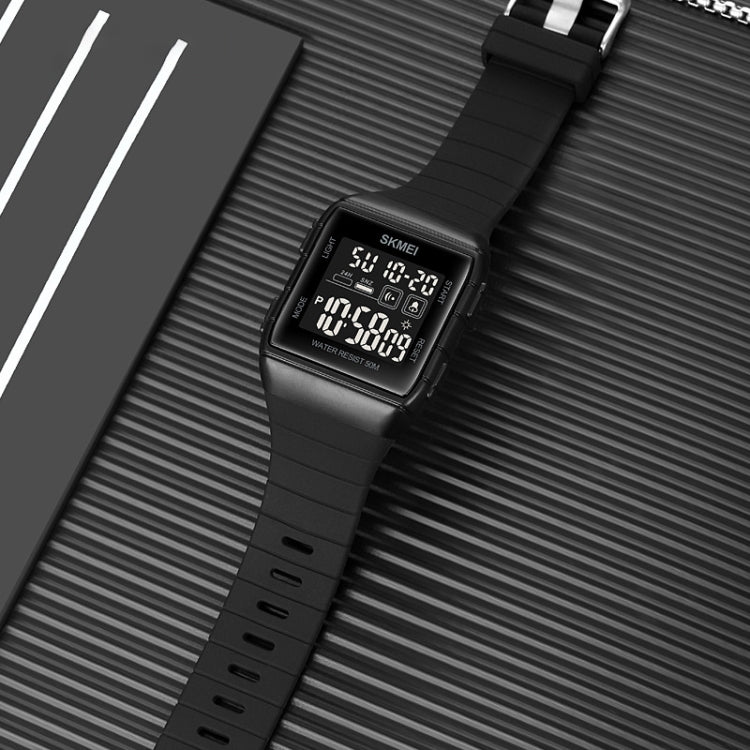 skmei-1960-stainless-steel-buckle-silicone-strap-waterproof-electronic-watchblack-and-white-machine