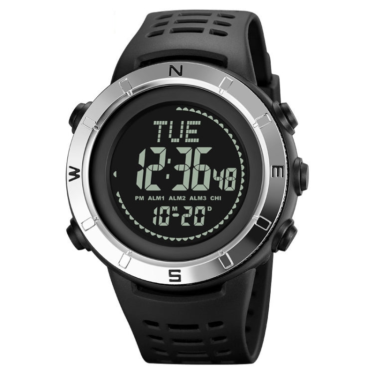 shimei-2096-multifunctional-men-50m-waterproof-compass-noctilucent-digital-wrist-watchsilver