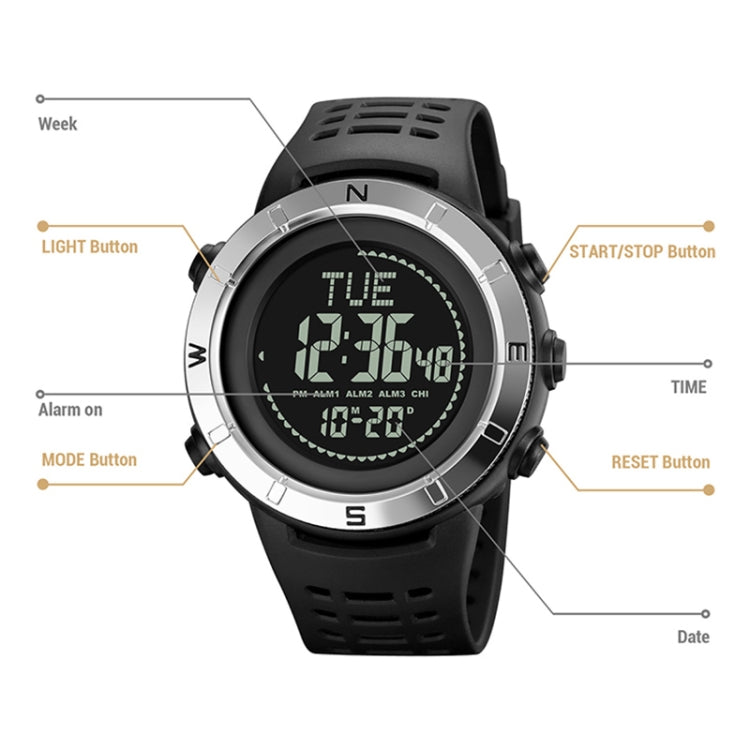 shimei-2096-multifunctional-men-50m-waterproof-compass-noctilucent-digital-wrist-watchsilver