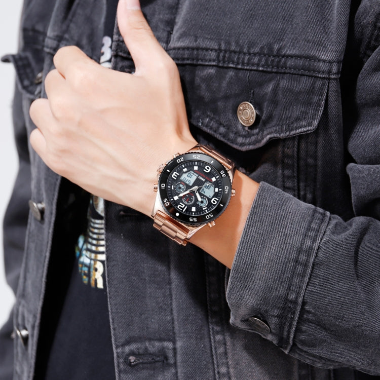 skmei-1538-multi-function-time-large-dial-steel-belt-men-casual-sports-electronic-watchrose-gold-steel-belt