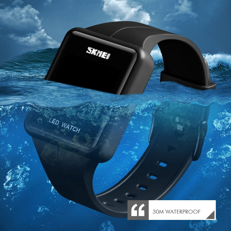 skmei-1541-fashion-led-watch-square-couple-model-waterproof-electronic-watch-silicone-watchblack