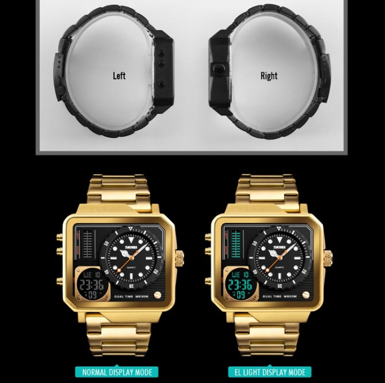 skmei-1392-multi-function-outdoor-sports-watch-business-double-display-waterproof-electronic-watchgolden