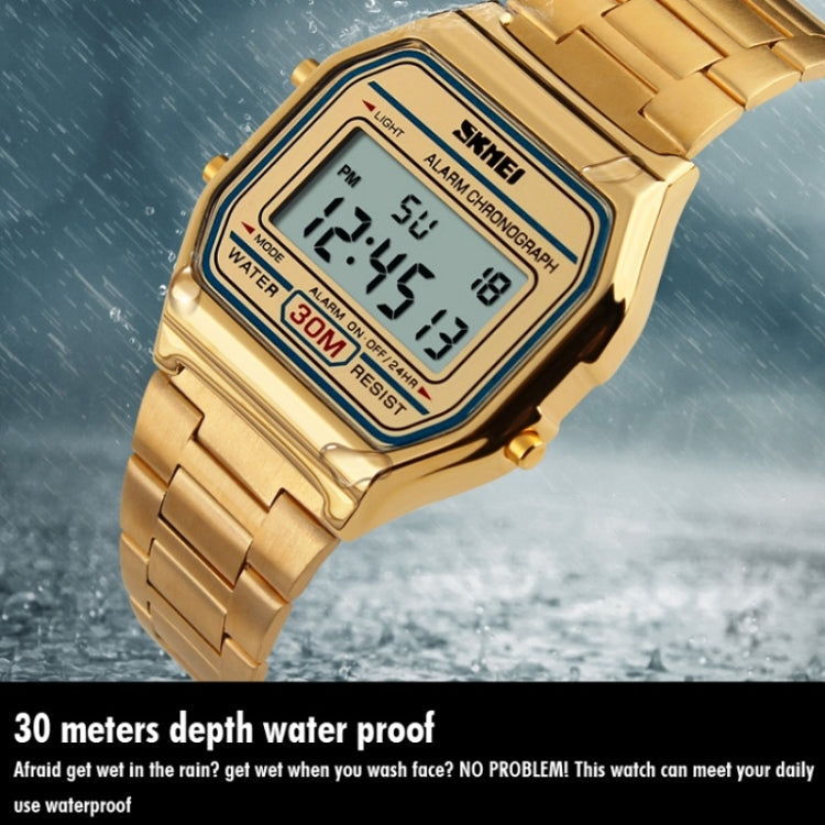 skmei-1123-men-business-lightweight-watch-waterproof-steel-band-electronic-watch-coffee-gold