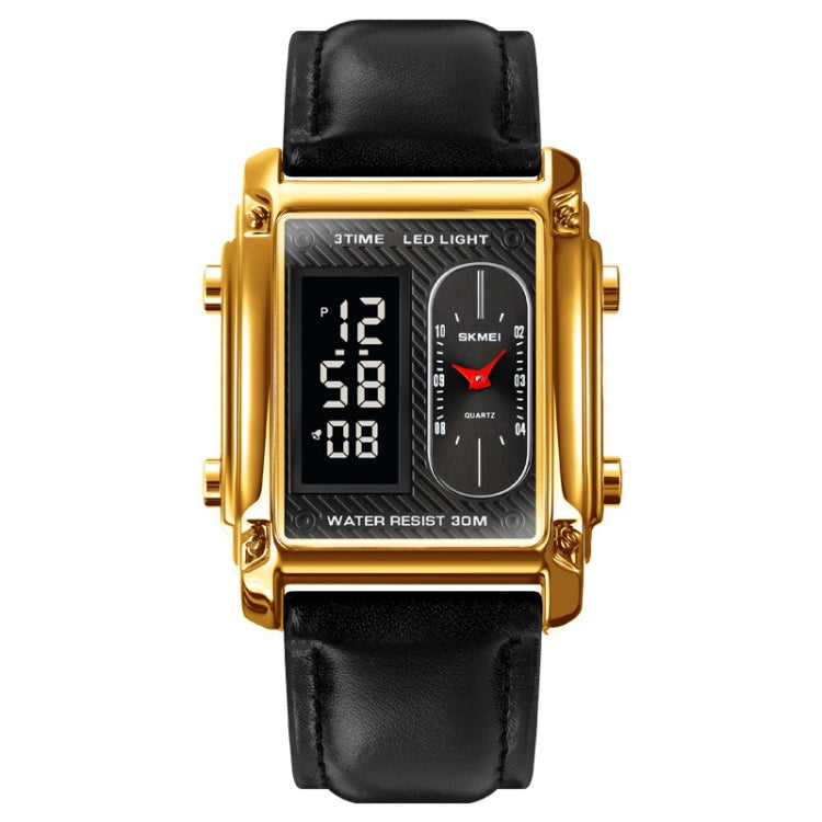 skmei-1868-square-double-display-waterproof-men-watch-style-leather-belt-gold
