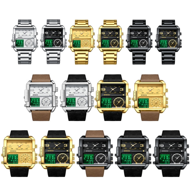 binbond-b3332-square-multifunctional-sports-quartz-waterproof-watchblack-leather-black-black-white
