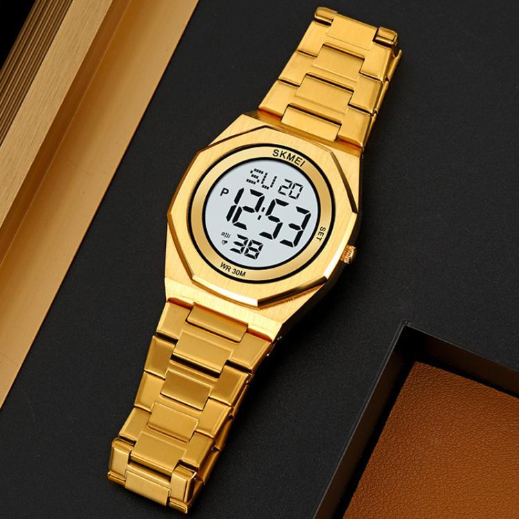 skmei-2479-men-business-casual-multi-function-chronograph-electronic-watchgold