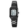 skmei-2493-small-women-electronic-watch-square-steel-strap-watch-style-black-case-white