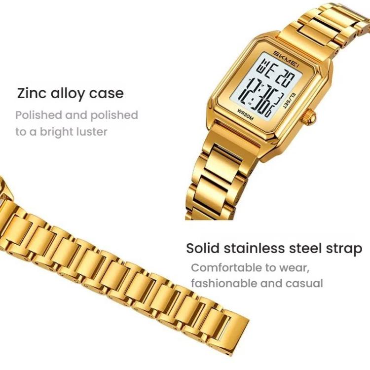 skmei-2493-small-women-electronic-watch-square-steel-strap-watch-style-gold-case-black
