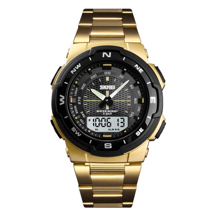 skmei-1370-multifunctional-men-outdoor-sports-noctilucent-waterproof-stainless-steel-digital-wrist-watch-gold