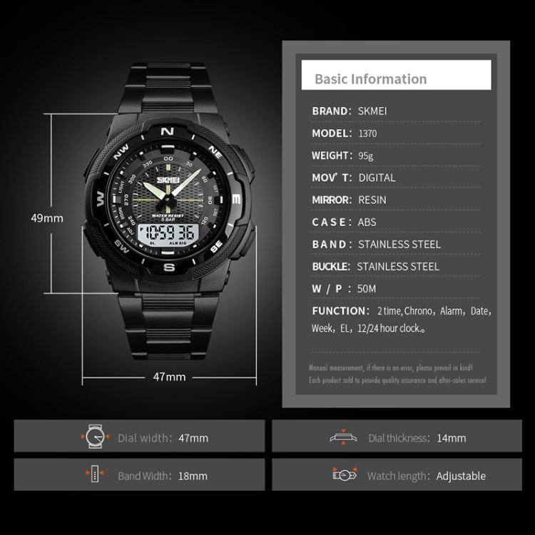skmei-1370-multifunctional-men-outdoor-sports-noctilucent-waterproof-stainless-steel-digital-wrist-watch-rose-gold