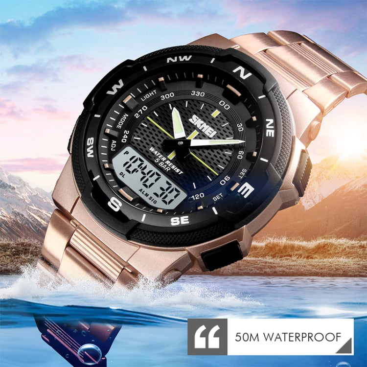 skmei-1370-multifunctional-men-outdoor-sports-noctilucent-waterproof-stainless-steel-digital-wrist-watch-black