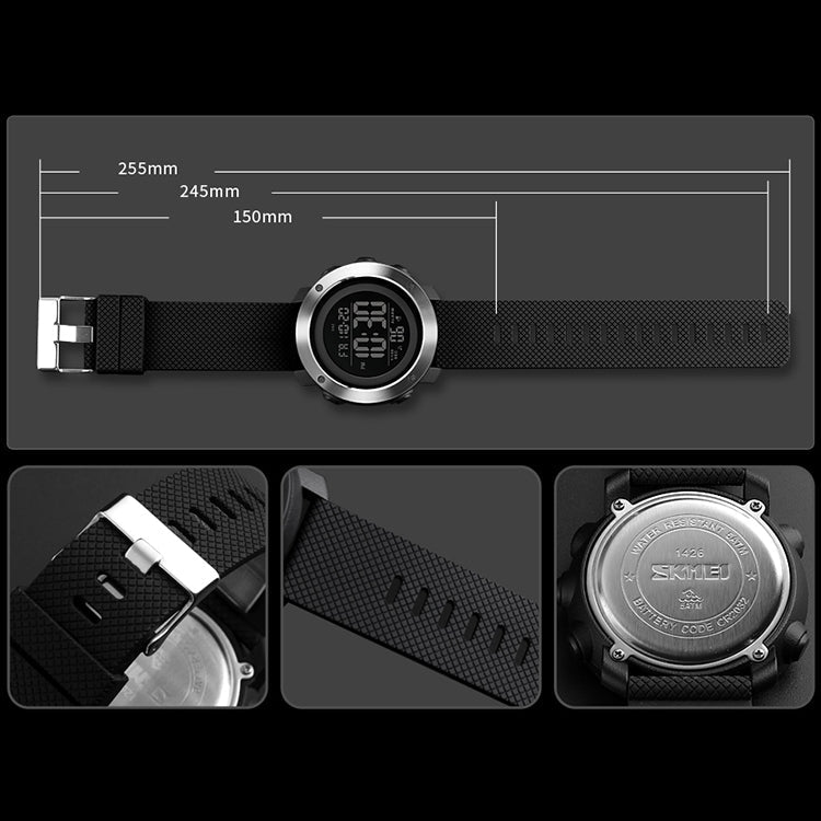 skmei-1416-multifunctional-outdoor-fashion-noctilucent-waterproof-steel-ring-digital-watch-black