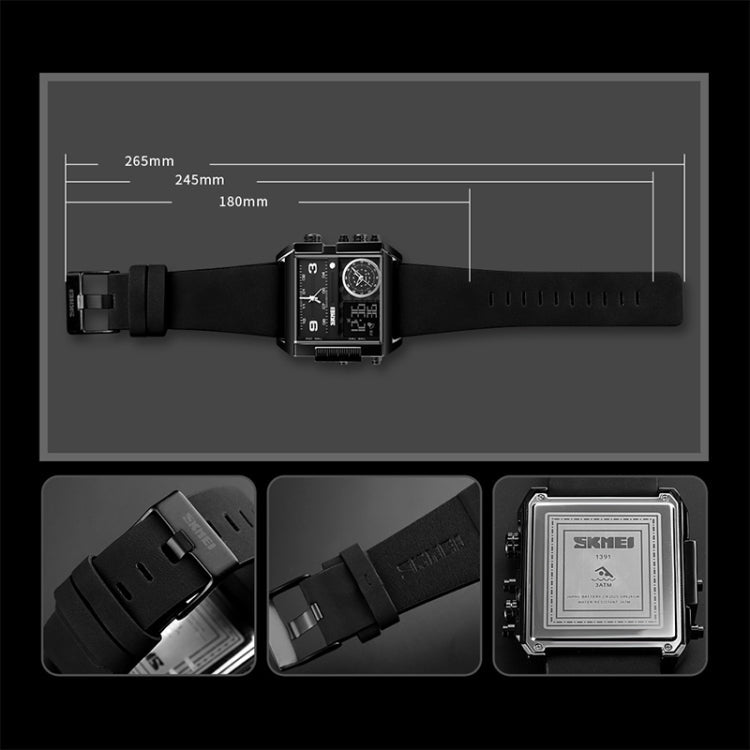 skmei-1391-multifunctional-men-business-digital-watch-30m-waterproof-square-dial-wrist-watch-with-leather-watchbandblack